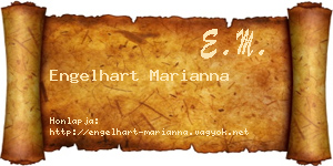 Engelhart Marianna névjegykártya